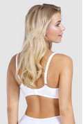 Cotton bra Clean cotton. Color: milk white 