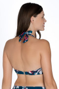 Bikini top Paloma. Color: dark blue