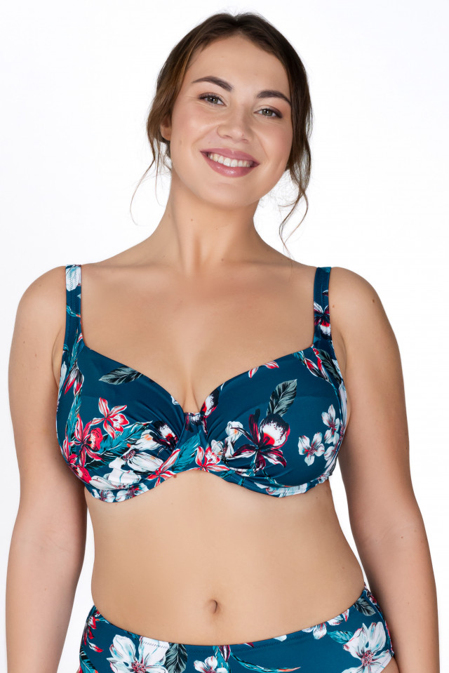 Bikini top Paloma. Color: dark blue