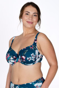 Bikini top Paloma. Color: dark blue