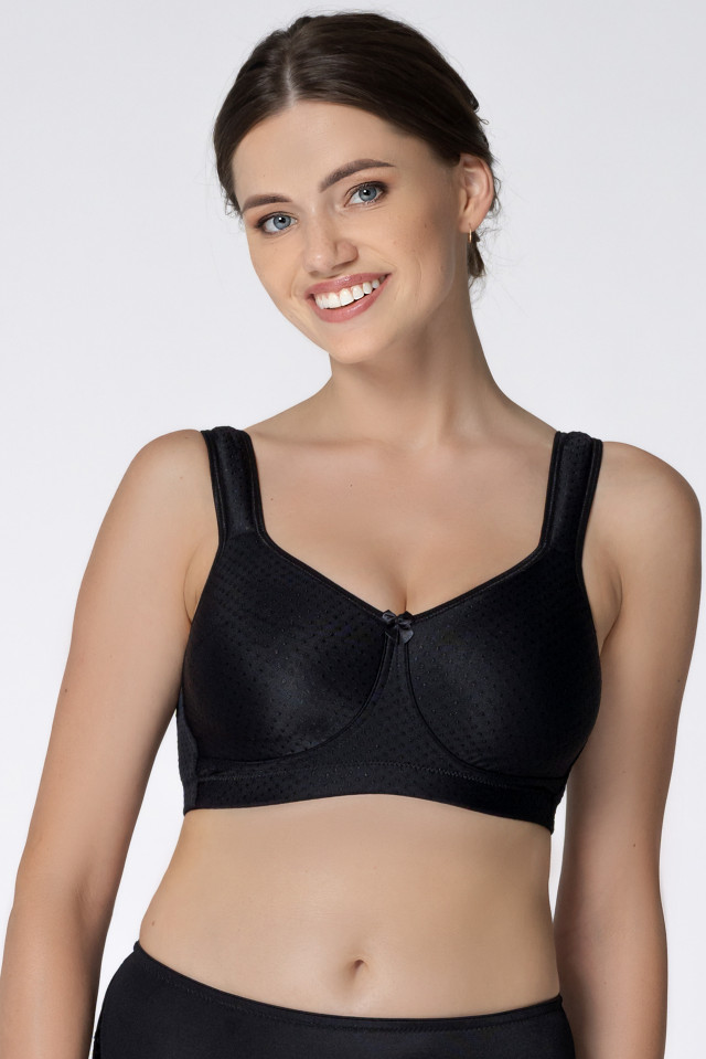 Prosthetic bra Martha. Color: black