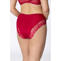 Midwaist briefs Patricia. Color: red