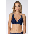 Push-up bra Rebecca. Color: Dark blue