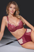 Bra Jessica. Color: burgundy