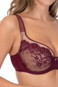 Bra Jessica. Color: burgundy